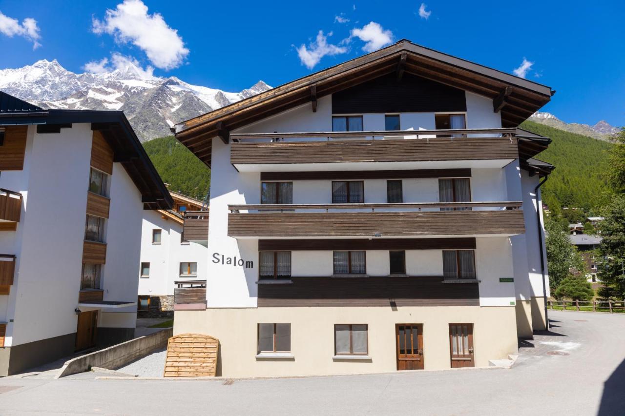 Haus Slalom Saas-Fee Exterior foto
