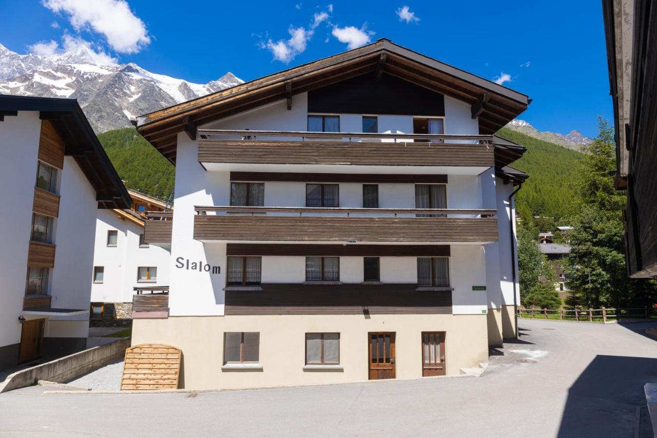Haus Slalom Saas-Fee Exterior foto