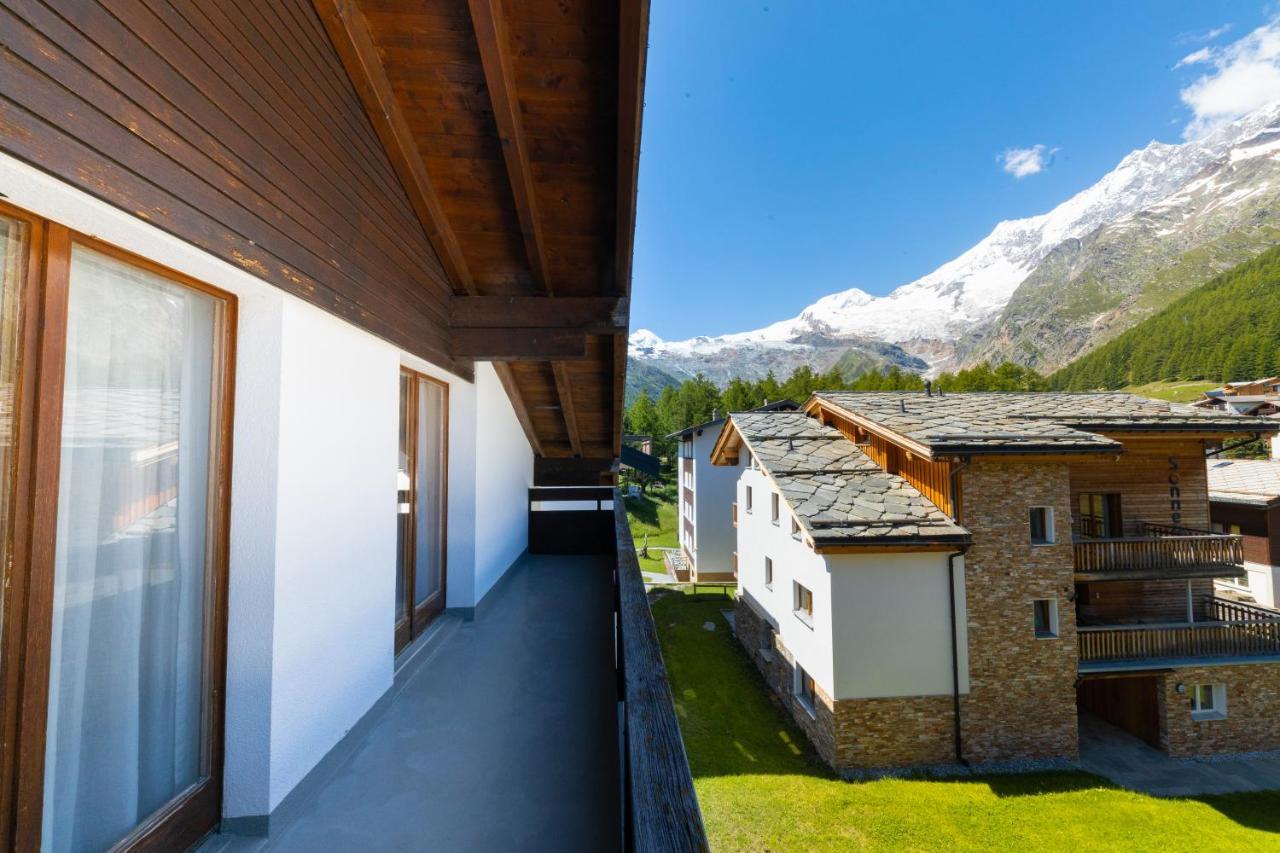 Haus Slalom Saas-Fee Exterior foto