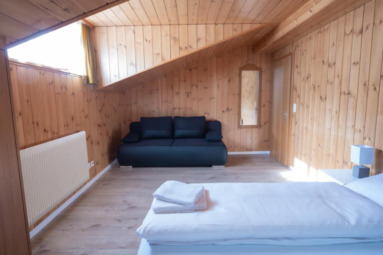 Haus Slalom Saas-Fee Exterior foto
